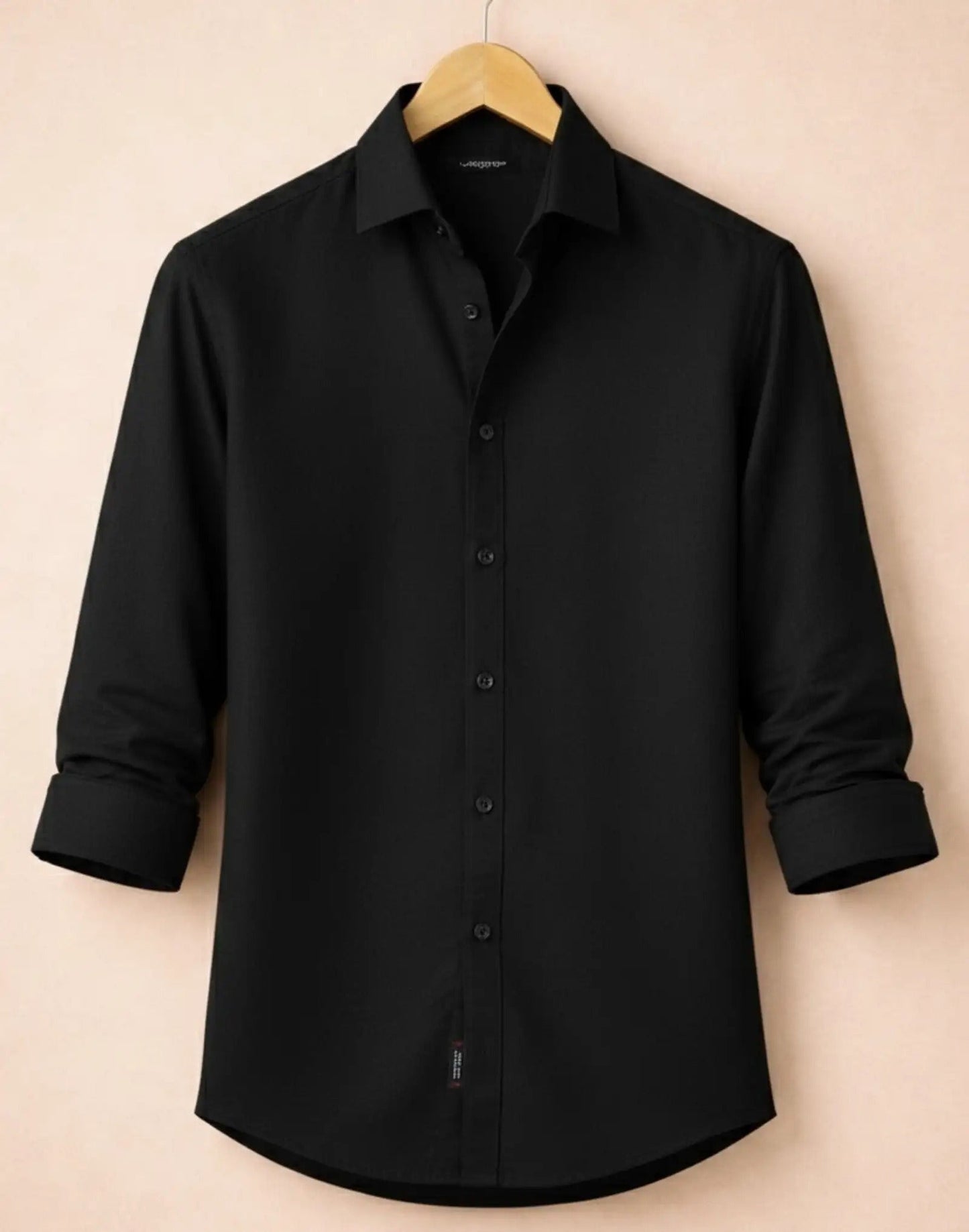 Classic Black Formal Shirt for Men | Zibilo
