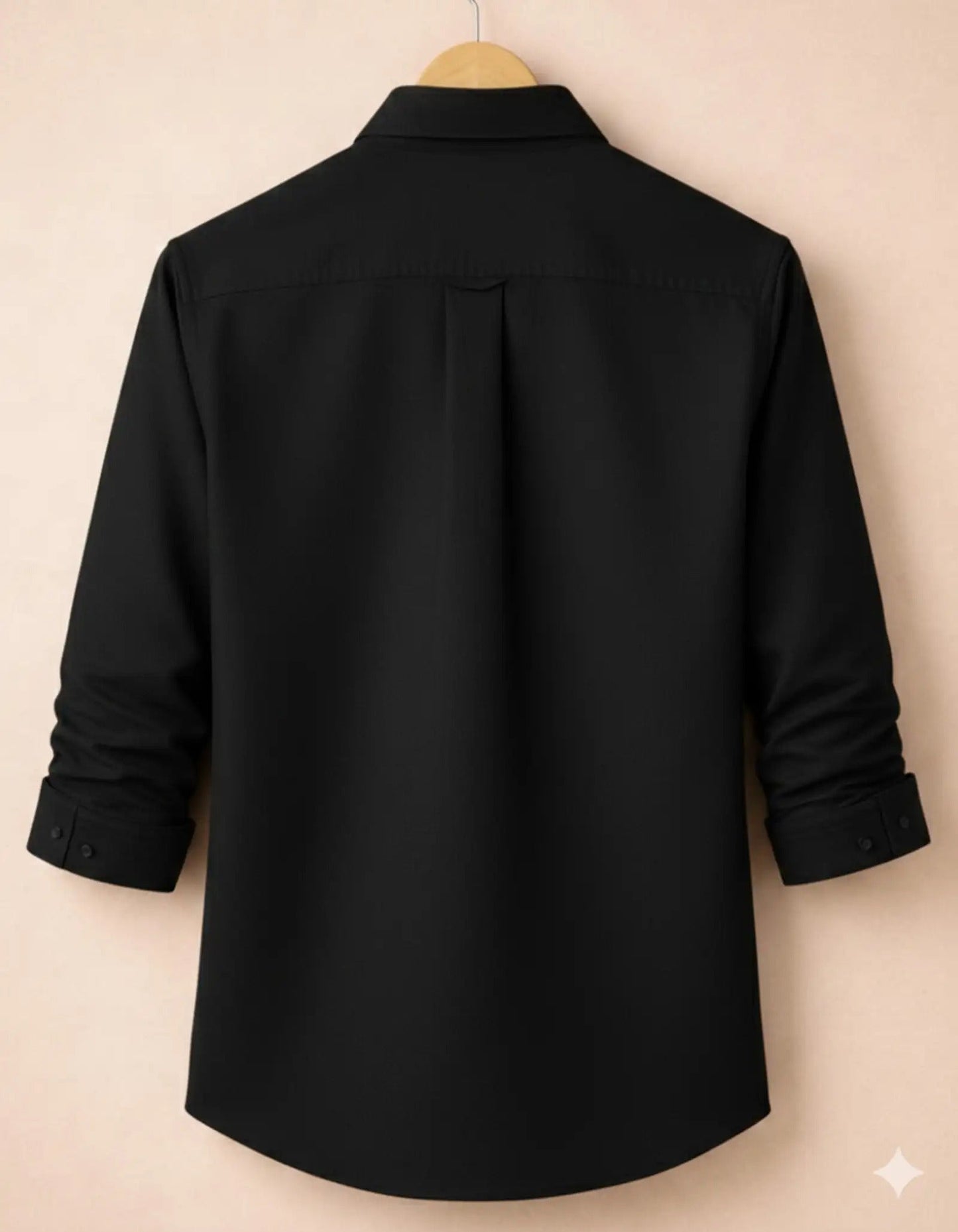 Classic Black Formal Shirt for Men | Zibilo